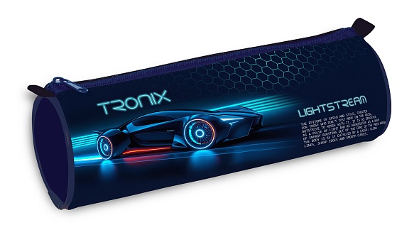 Пенал-тубус на молнии 210*70 мм hatber "TRONIX" арт.NPT_60163