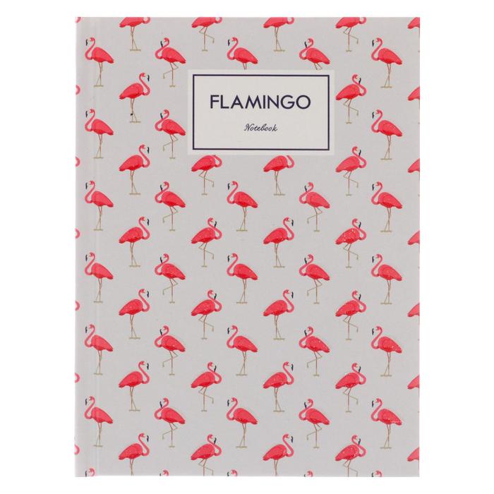 Записная книжка 64 листа формат А6 Фламинго арт.КЗБ6643319