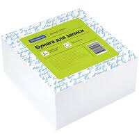 Блок для записи на склейке куб 90*90*45 бумага белая OfficeSpace арт.153172