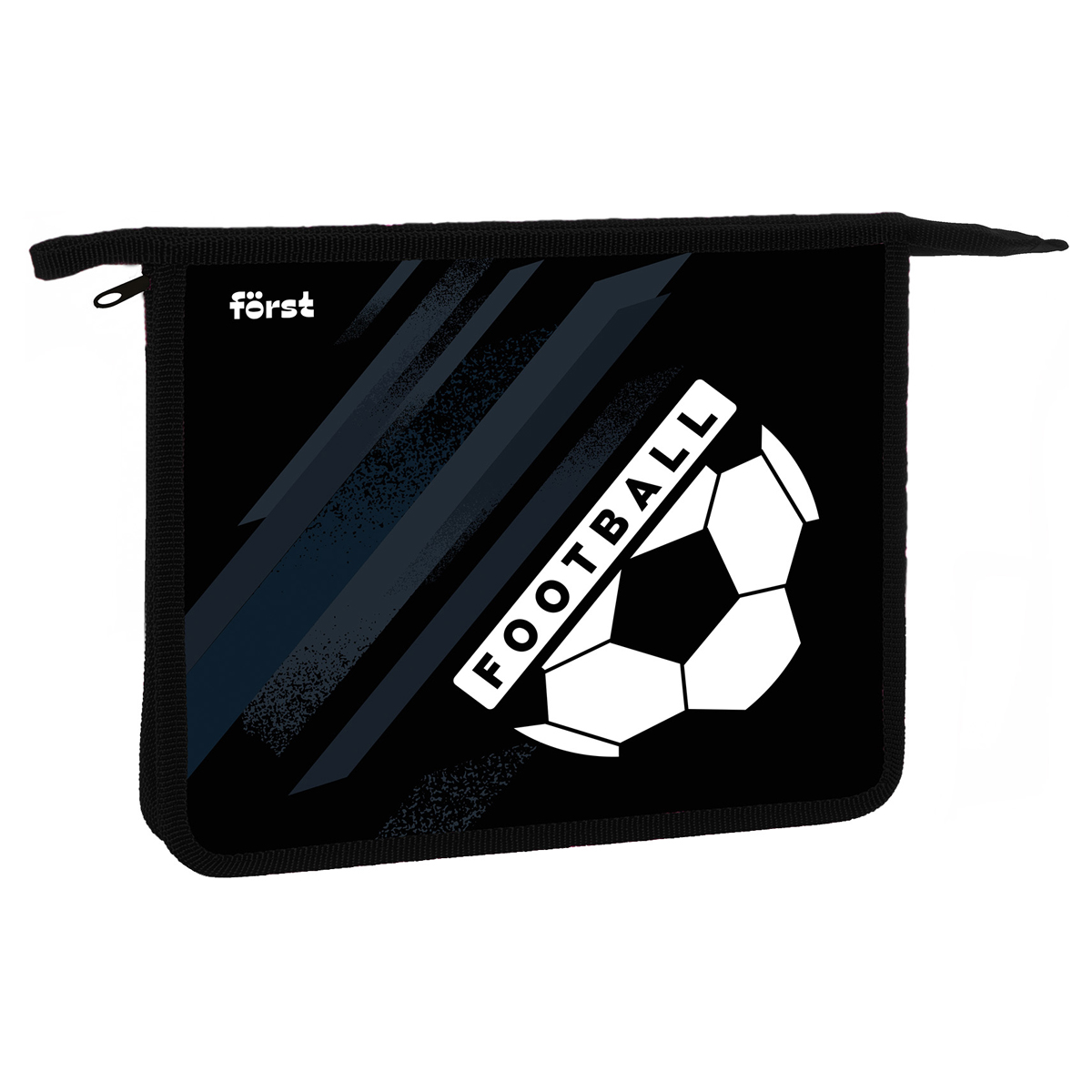 Папка для тетрадей на молнии 1 отделение А5 Forst "Football" FT-PP-A50424