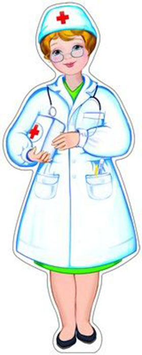 Плакат вырубка Медсестра Ф-008764