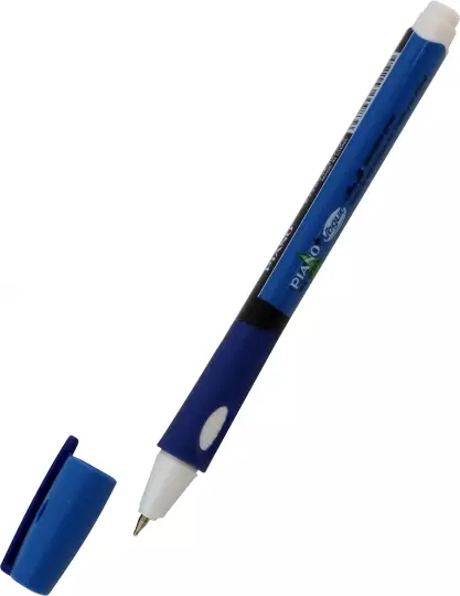 Ручка шариковая синяя 0,7 мм чернила на масляной основе для правшей PIANO РТ-251