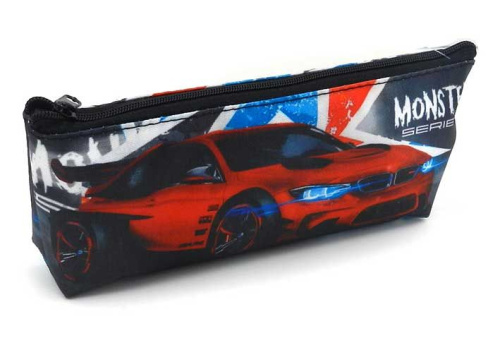 Пенал-косметичка на молнии 1 отделение 200*80*30 мм CAR-X 8912