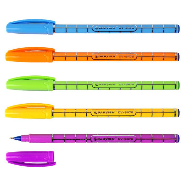 Ручка шариковая синяя DARVISH 0,7 мм DV-9476