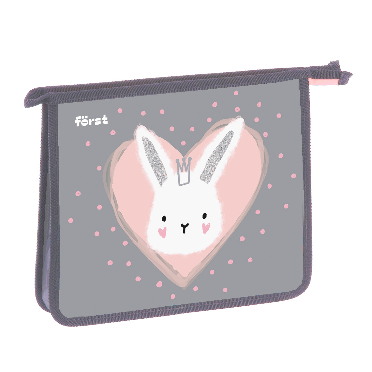 Папка для тетрадей на молнии 1 отделение А5 Forst "Little Friend" FT-PP-A50531