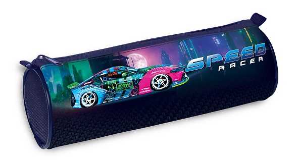 Пенал-тубус на молнии 210*70 hatder "City racing" Npt_60142