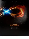Тетрадь предметная 48 листов клетка Алгебра "Магия предмета" арт.Т48-1501