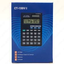 Калькулятор электронный 10 разрядов CT-150VII