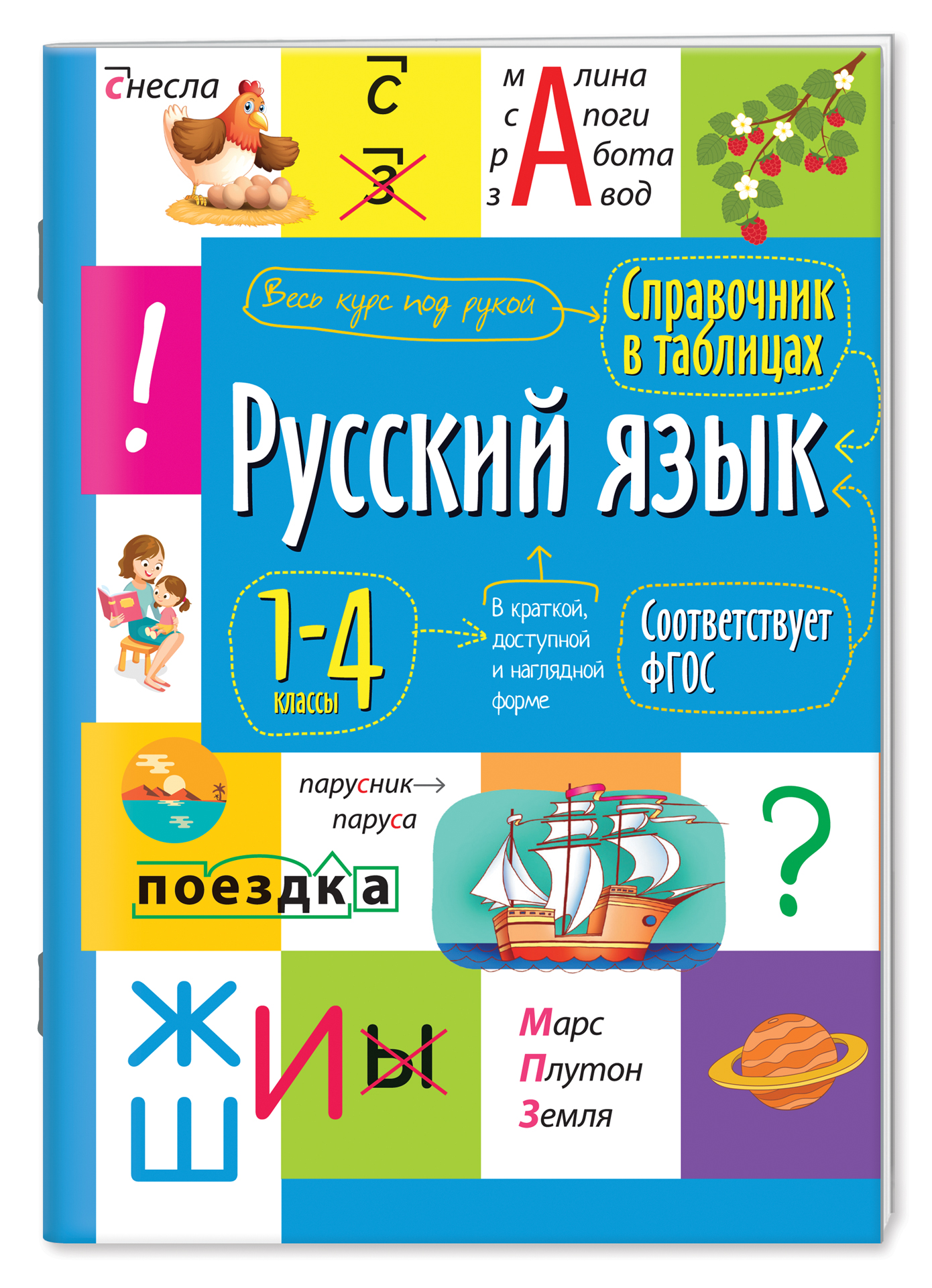 Русский язык 1-4 классы Справочник в таблицах "Айрис-пресс"