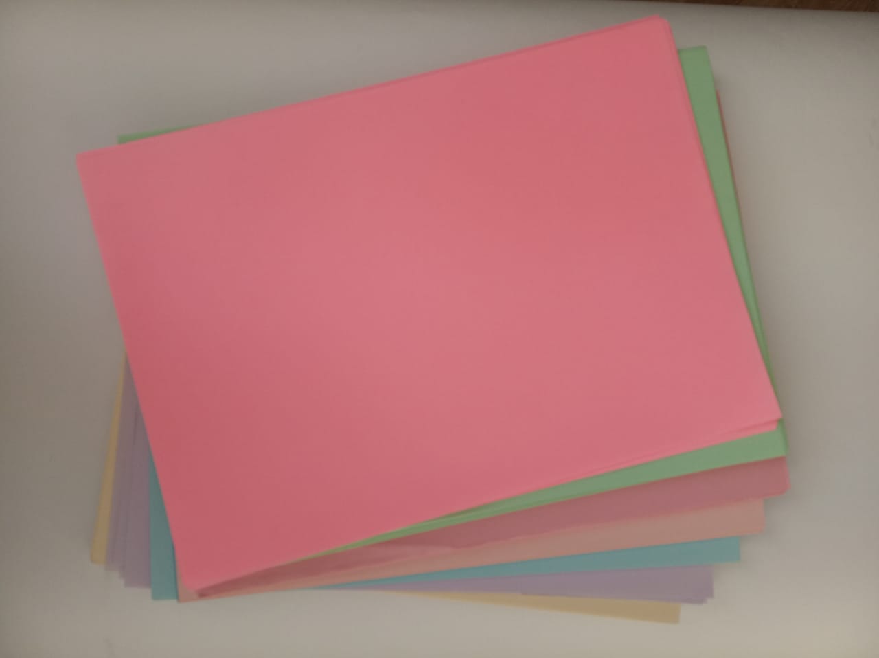 Бумага для офисной техники цветная А4 1 лист