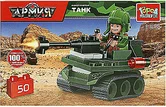 Конструктор "Город мастеров" Танк 50 деталей арт.70091-JS