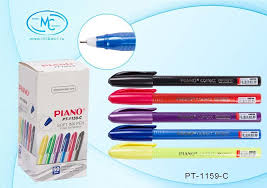 Ручка шариковая масляная 0,7/0,1мм PIANO correct трехгранная цвет синий РТ-1159-С