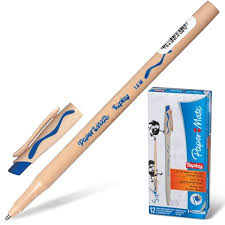 Ручка пиши-стирай синяя Paper Mate Replay 0.1мм 