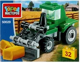 Конструктор "Город мастеров" Трактор 32 детали арт.50029-КК