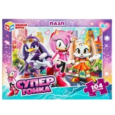 Пазлы 104 элемента 330*237 Супергонка Умные игры
