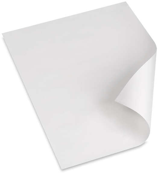 Бумага для офисной техники белая А4 1 лист