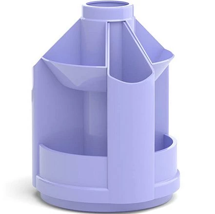 Органайзер вращающийся ErichKrause Mini Desk Pastel фиолетовая 51472