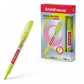 Маркер текстовыделитель 0.6-4.0мм желтый ErichKrause visioline V-11 56905