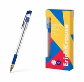Ручка шариковая синяя 0.7 мм ErichKrause ULTRA-30 Gold CLASSIC STICK&GRIP 61109